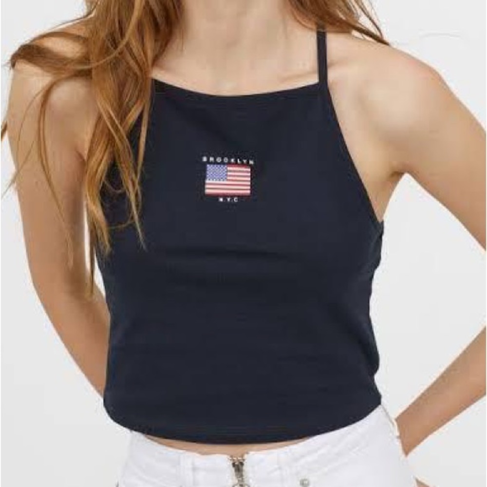 h&m crop tank